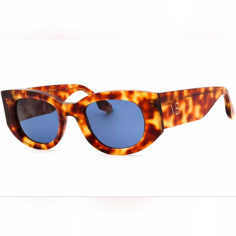NWT, Victoria Beckham VB654S, Women Sunglasses with Blue Lenses, Size50X22X145.